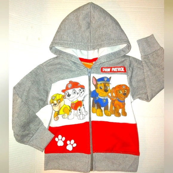 ☆L@@K!☆NICKELODEON☆PAW PATROL☆Toddler 2T Zip Hoodie Jacket - Picture 6 of 16